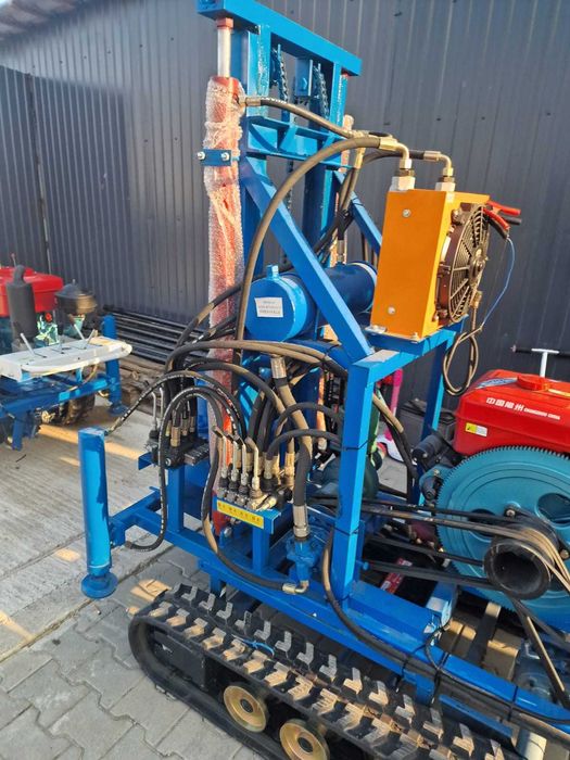 Utilaj foraj pe roti masina 100m prajina diesel 32CP CEL MAI BUN PRET