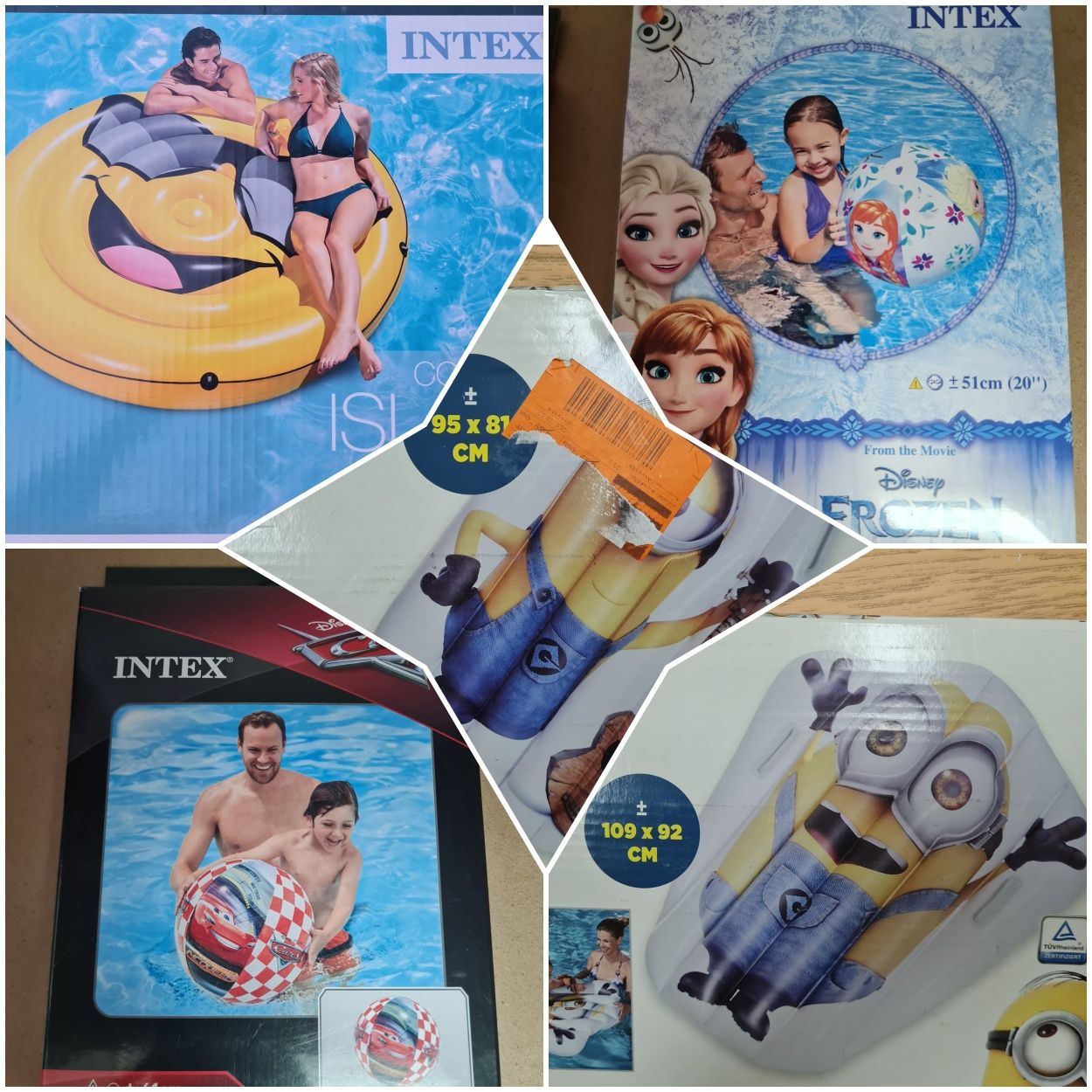 Надуваеми дюшеци/топки Intex