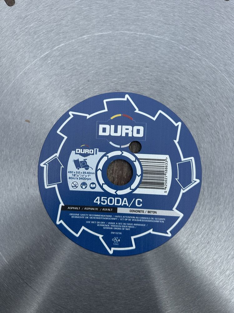 Disc diamantat / panza diamantata Duro 450 mm