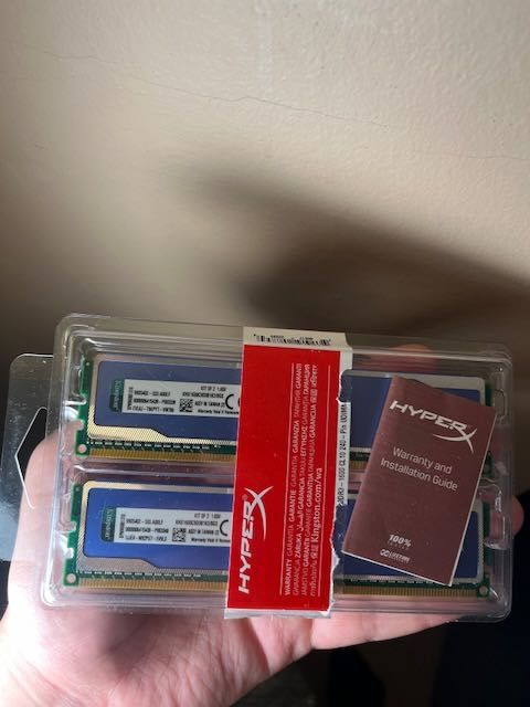 8GB DDR3 1666Mhz 2x4GB Kingston Blu