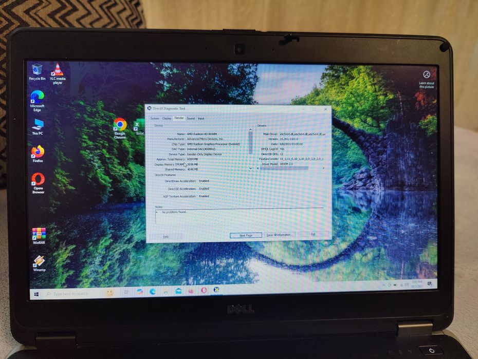 Laptop gaming școală Dell i5 Ram 8Gb ddr4 video 4Gb ssd win10 GTA CSGO