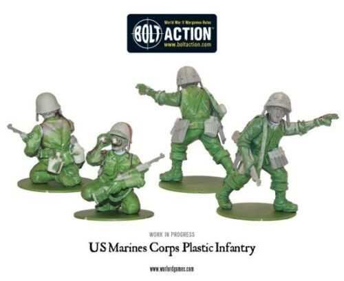 Figurine Bolt Action 28cm US Marines set 30buc.