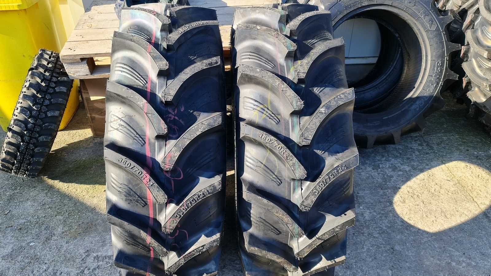 Cauciucuri tractor fata noi 360/70R24 OZKA anvelope tractor incarcator