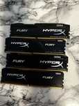 Placute Ram Hyper Fury 16 GB 3200Hz
