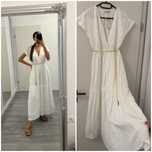 Rochie lunga alba - XS