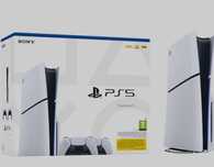 PS5 Slim D-Chassis, 1 TB SSD, 1 an garantie + 1 controller, FIFA 24