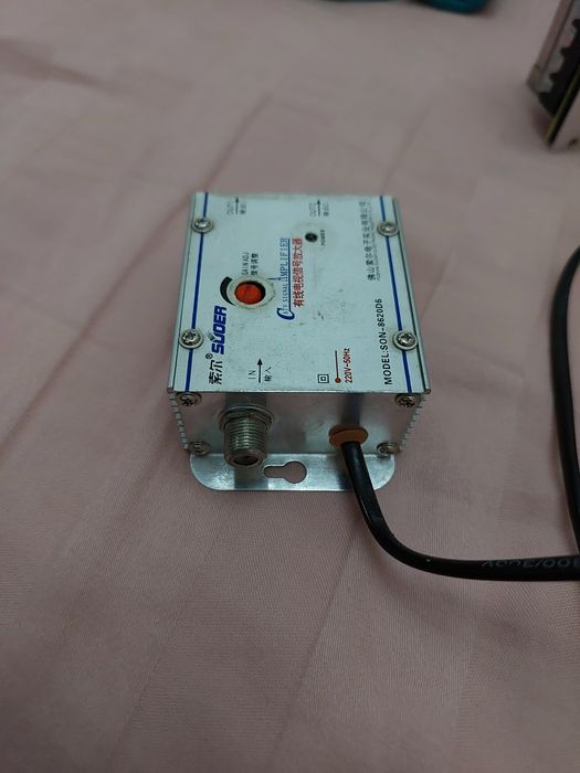 Усилитель телевизионного сигнала для кабельного телевидения