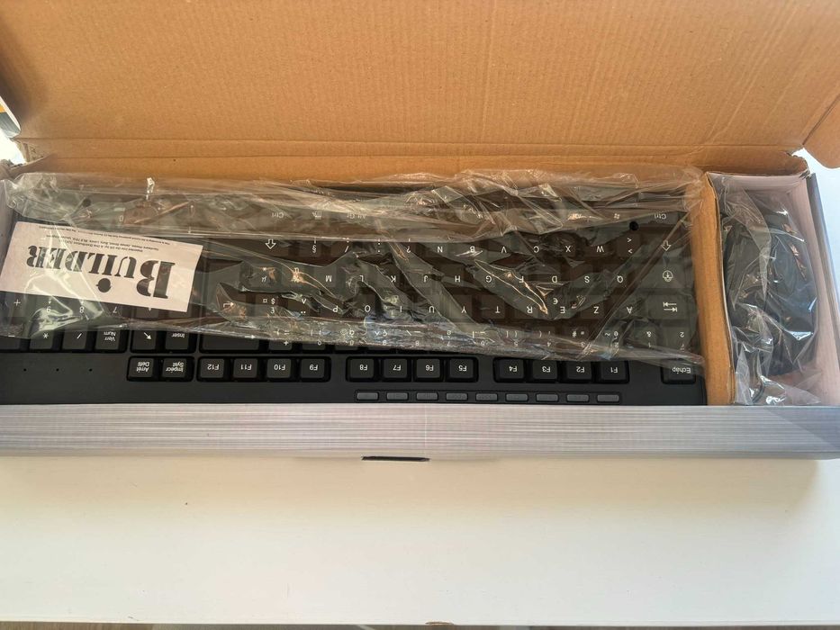 Комплект QWERTY клавиатура + мишка, USB