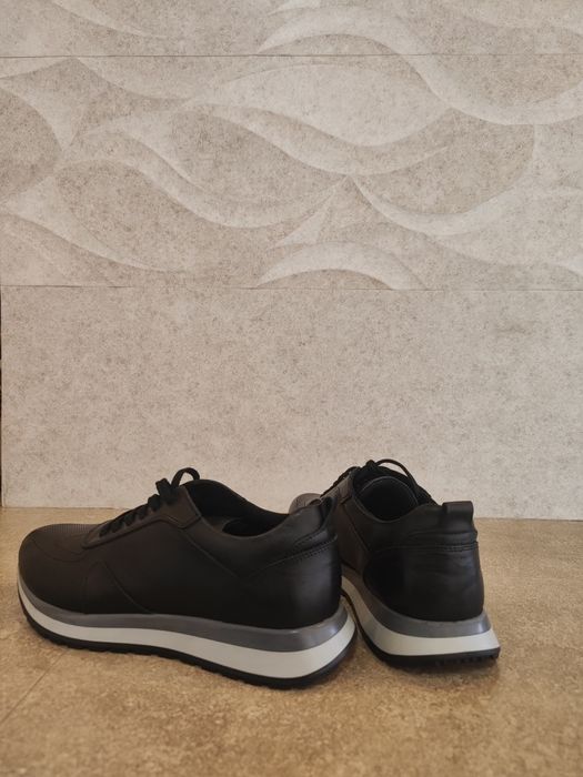 Мужской кроссовка, натуральный кожа Турция