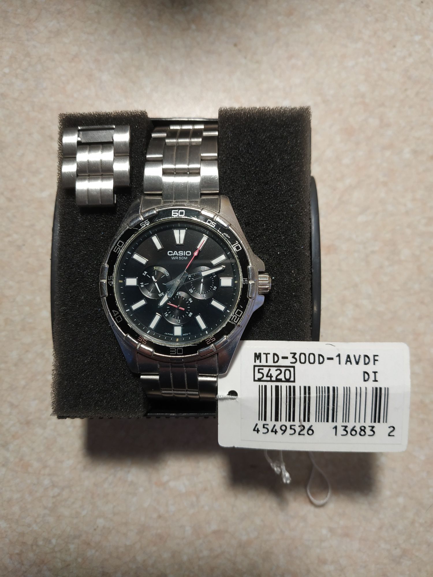 Casio Collection - MTD-300D-1AVDF