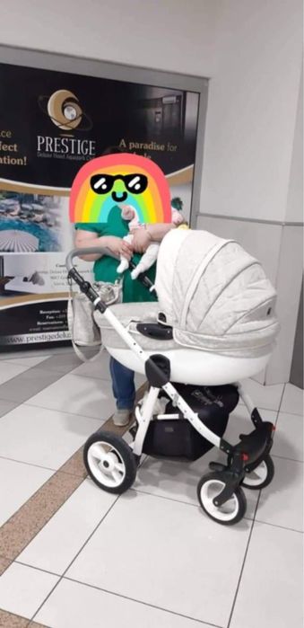 DADA PARADISO Бебешка количка + столче за кола - кошница