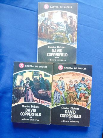 •	David Copperfild, 3 volume, editura Minerva