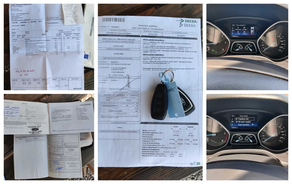 Ford Focus 2017 Titanium 1.5 Euro6b Carte service/Facturi/Km reali