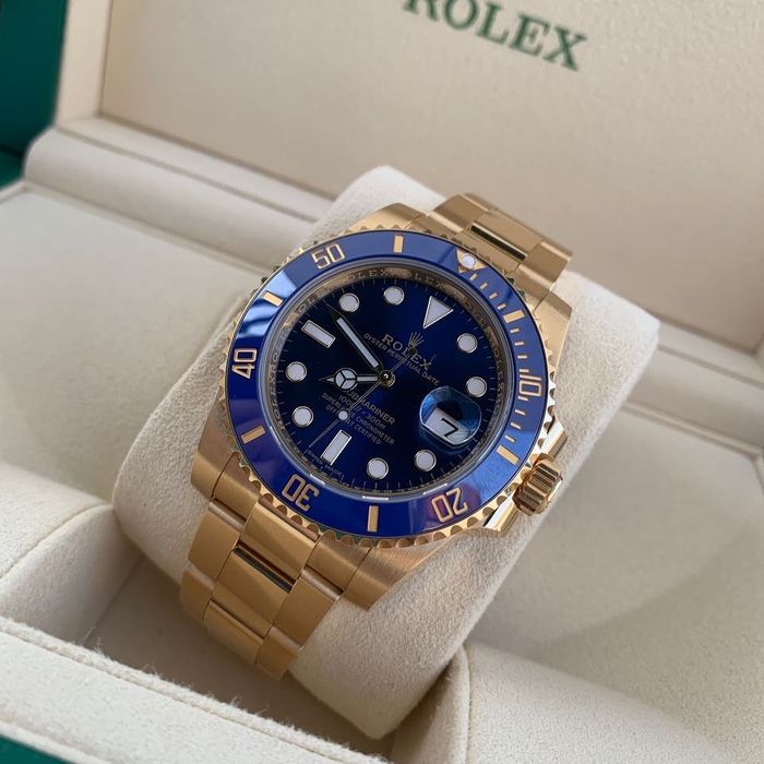 rolex submariner blue dial