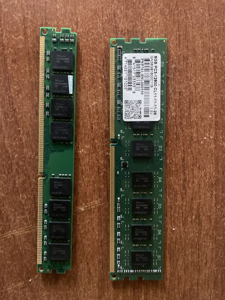 Оперативная память для ПК DDR3 8gb x2