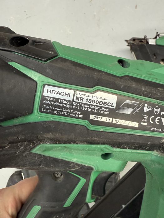 Pistol cuie metabo hitachi wurth 18v