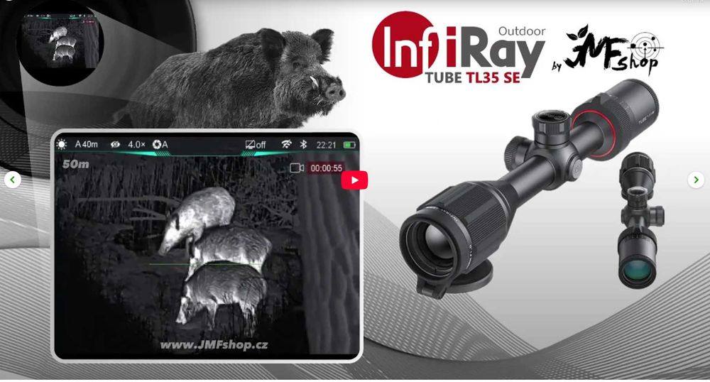 Luneta termo INFIRAY tube TL35