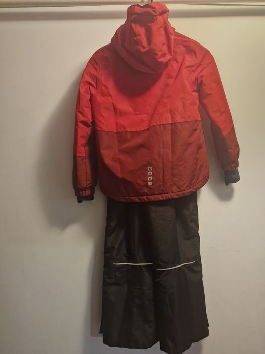 Set geaca si pantaloni iarna schi ski sanius patinoar 6-8 ani