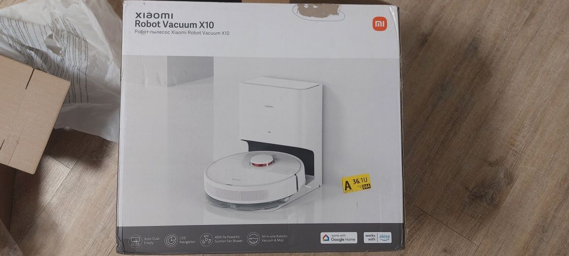 Прахосмукачка робот XIAOMI X10