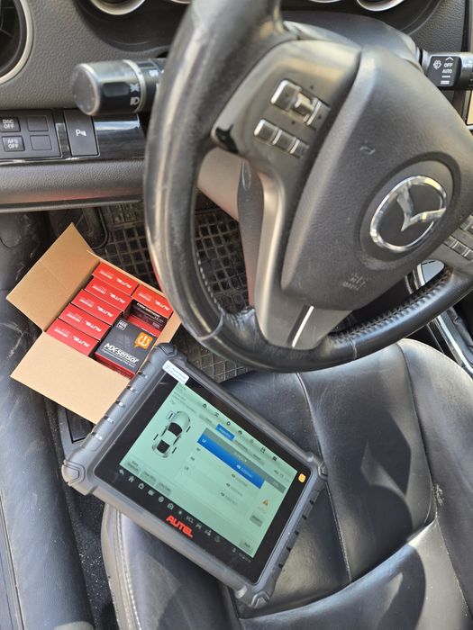 Обучение на TPMS датчици за гуми