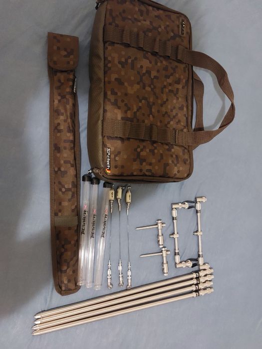 Комплетк бъз барове + 4 колчета,обтегачи,2 броя спънки и чанта