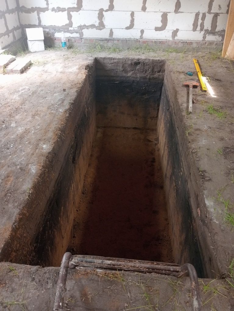 Земляные работы копка. В ручную.
