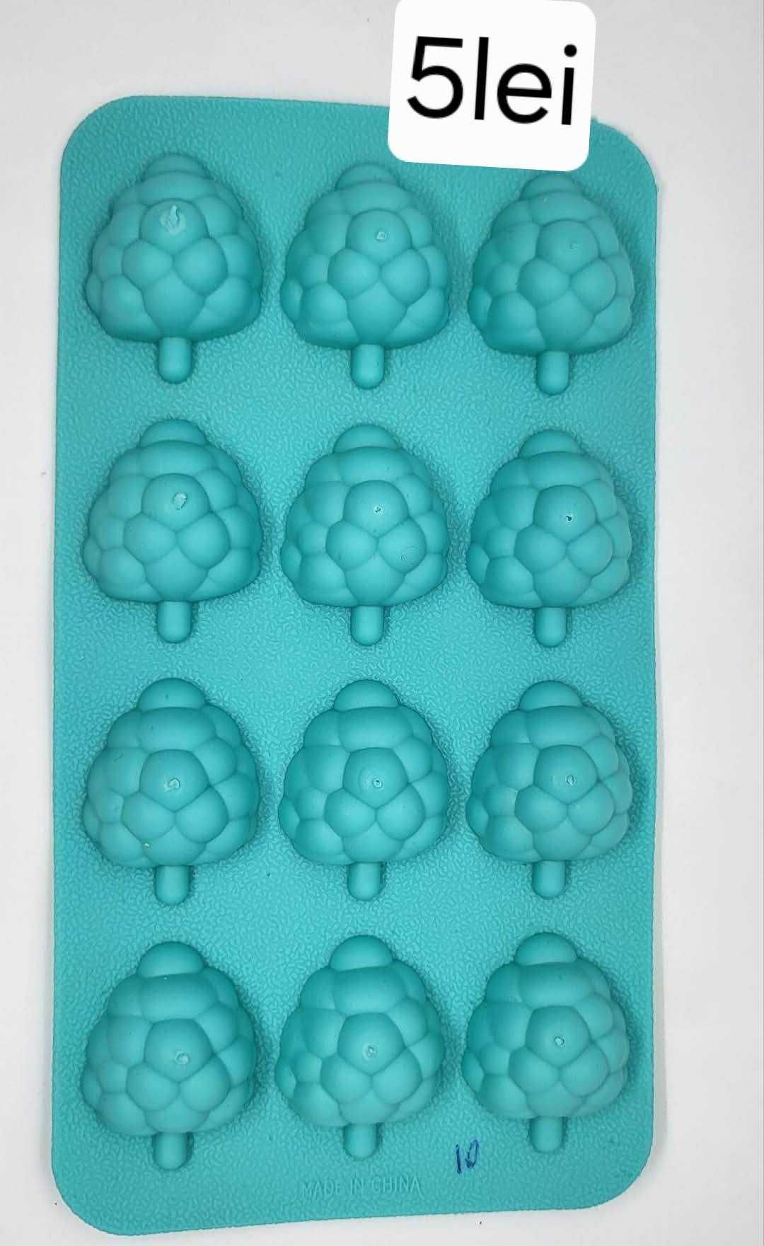 Matrite din silicon sapun,lumanari,set 6 bucati