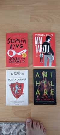 Cărți Stephen King / The Witcher / Anihilare