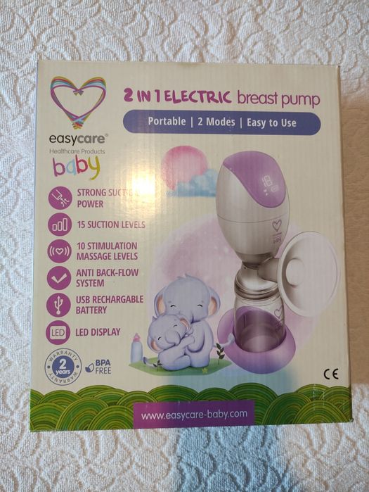 Pompă de san electrică 2 in 1