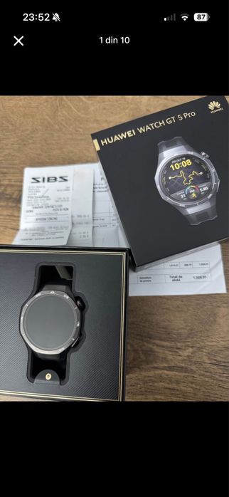 Huawei gt 5 pro, garantie 1 an si o luna