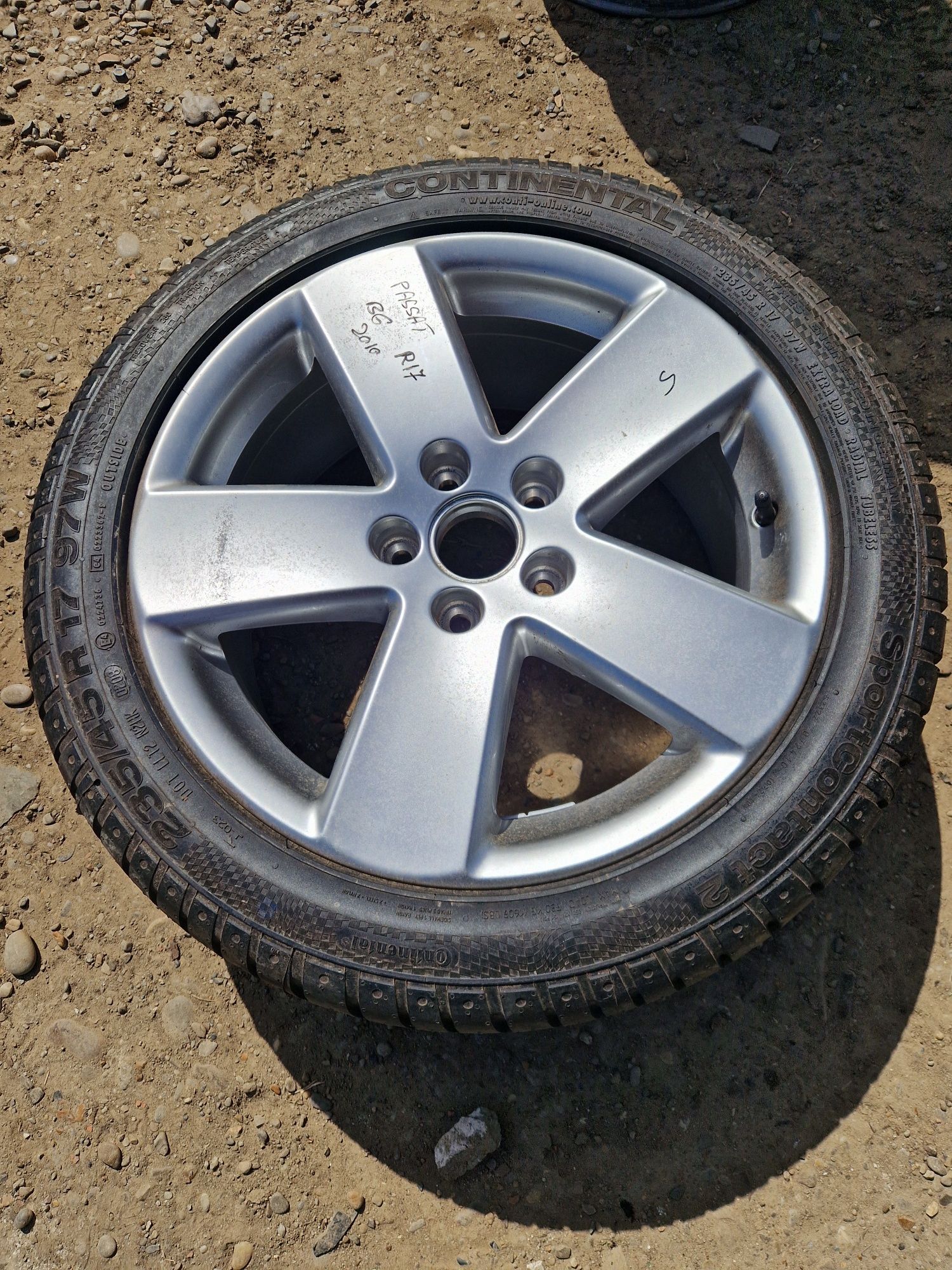 Roata de rezerva Volkswagen Passat B6 R17 2010