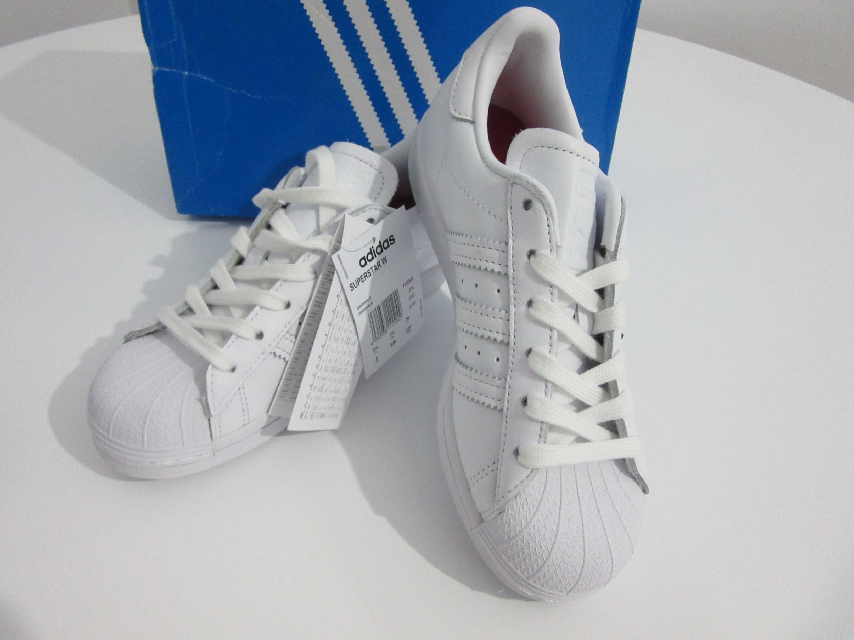 ADIDAS superstar white studs (36)(37 1/3) Originali