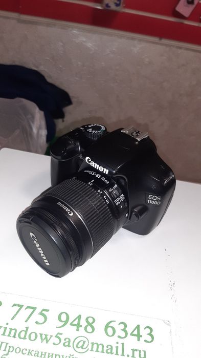 Canon Eos 1100d в хорошем состояний