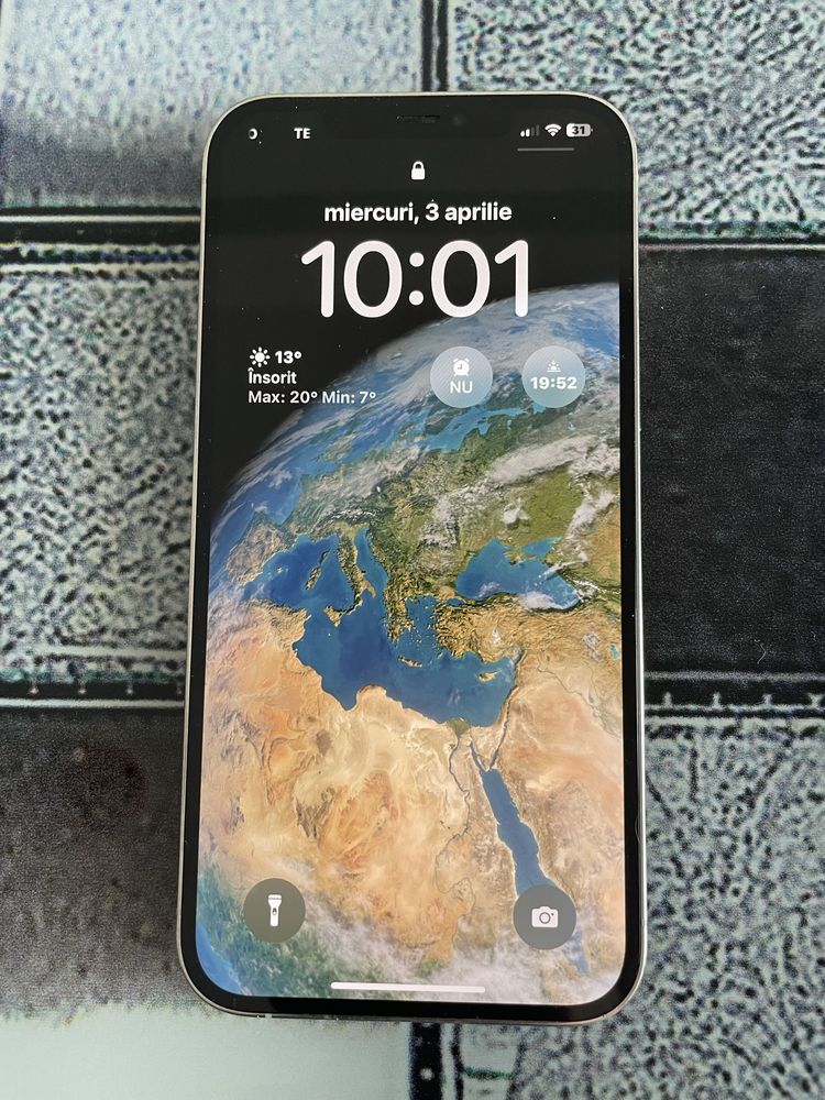 Iphone 12 pro max,white,256gb