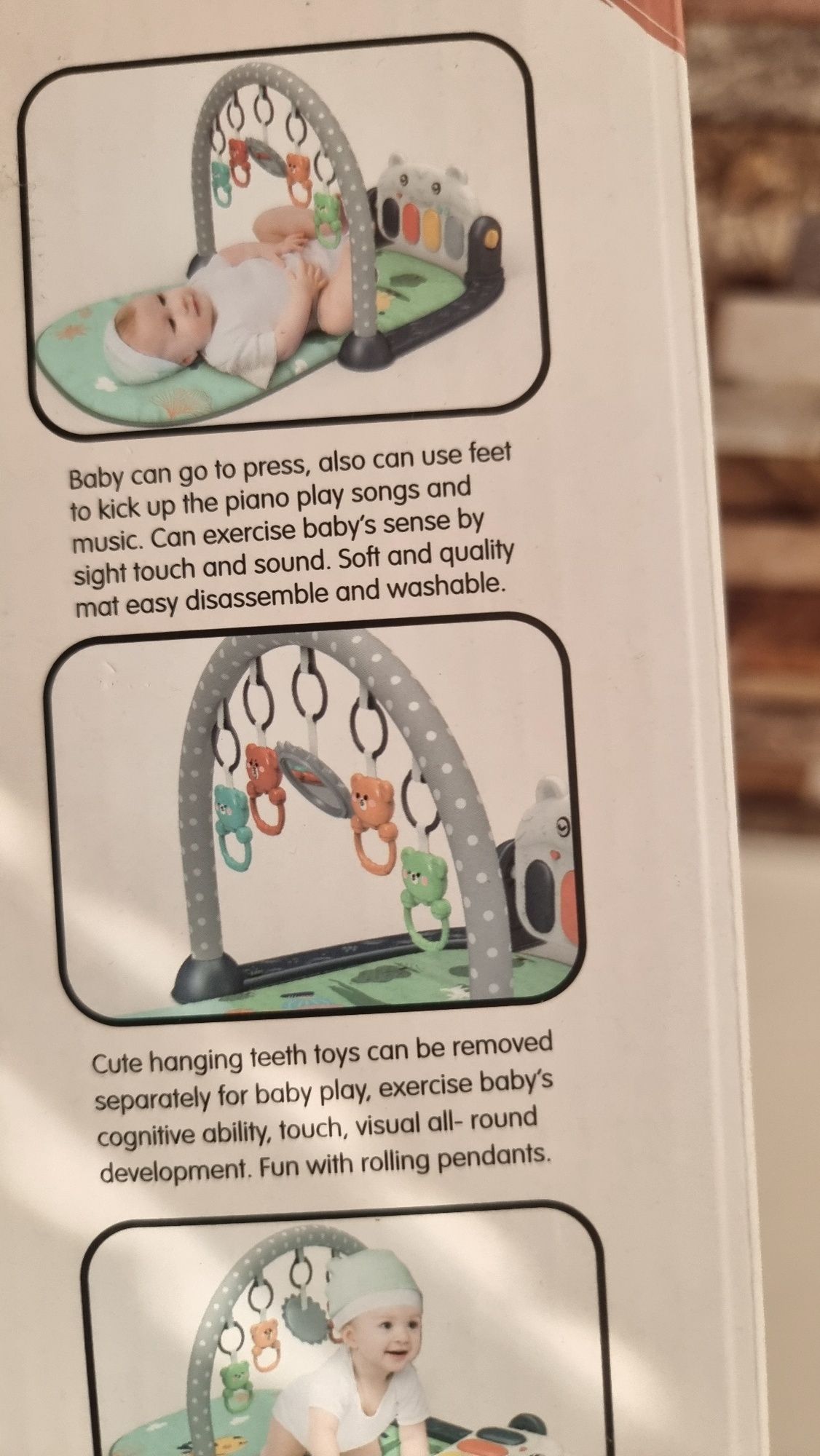 Muzikali pyaninali kovrik ochilmagan