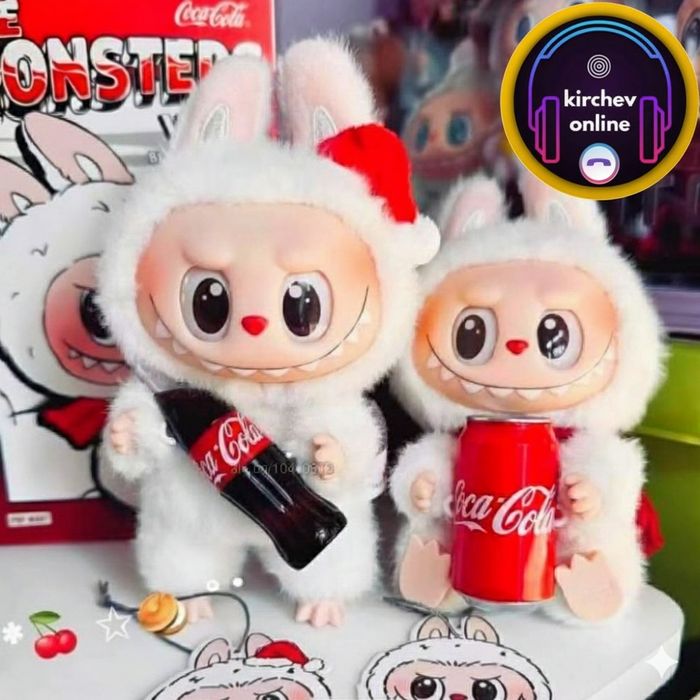 Промо! Лабубу coca-cola кока кола labubu beginto energy macaron