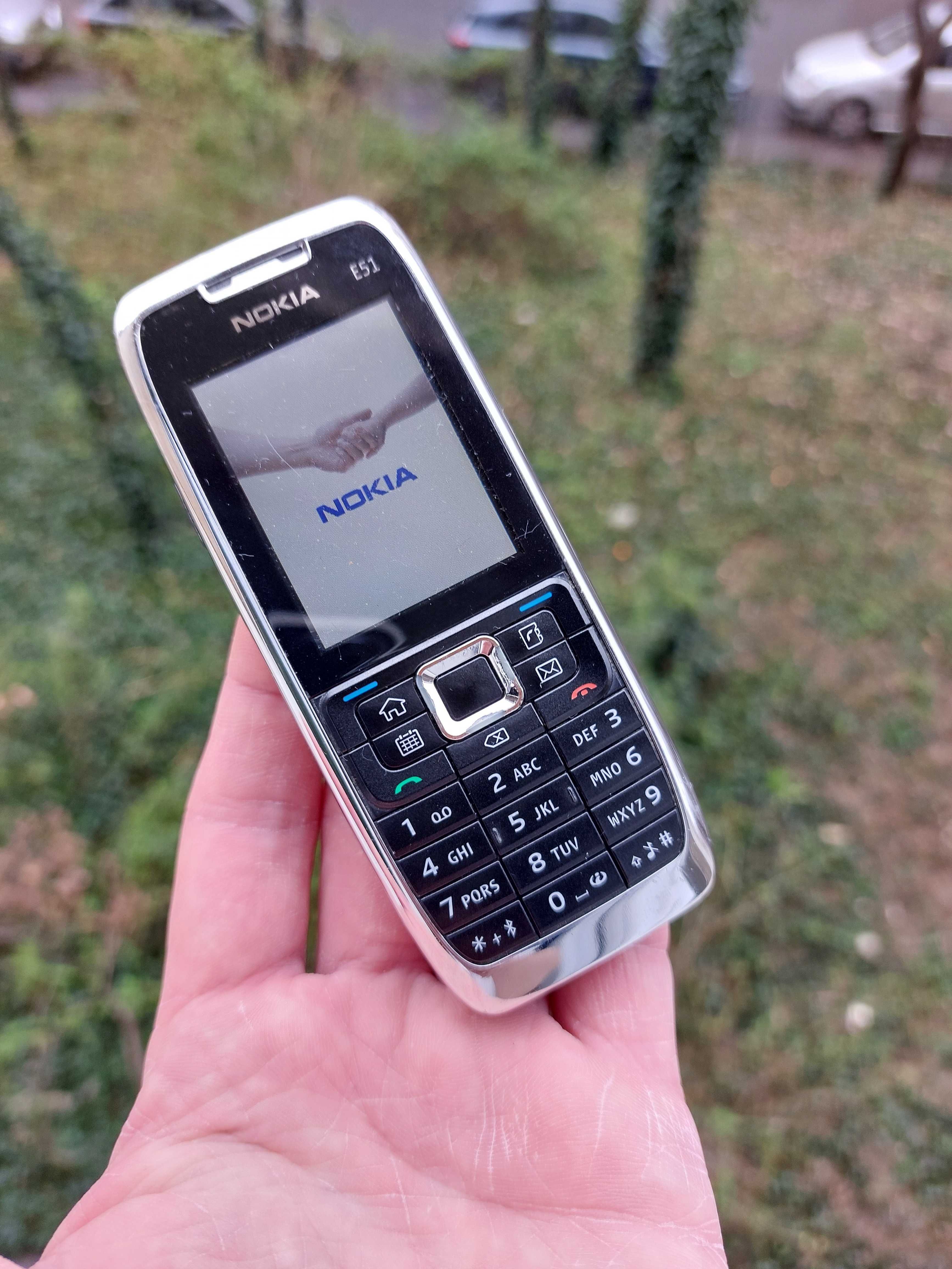 Nokia E51 argintiu original Finlanda decodat stare buna orice retea