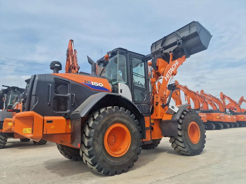 Hitachi ZW150-6, 1.090 ore, CUPA 2,5m, anv MICHELIN L5, Cupla rapida, Joystick, posibilitate leasing 4 ani, CA NOU, PROMOTIE 99.900 EUR+Tva