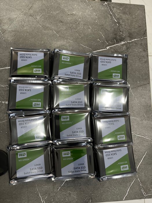 SSD WD новые 120Gb с Гарантией 6 месяцев
