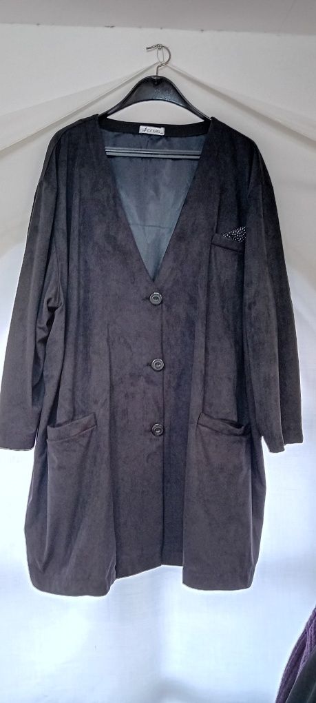 Дамско дълго сако 4XL