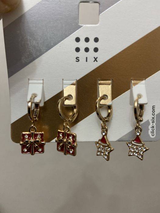 Серёжки новогодние