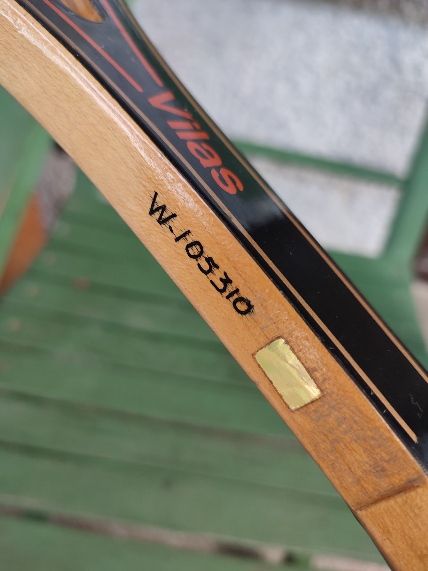 Head Vilas,Made in U.S.A-Racheta tenis lemn