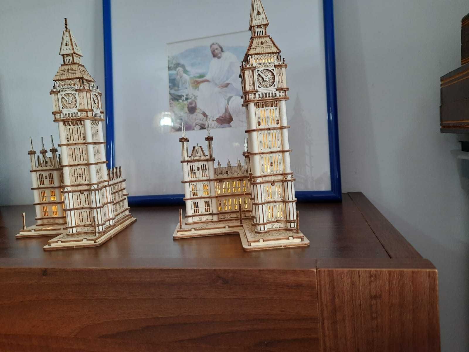 Big Ben miniatura lemn