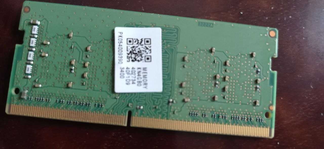 Оперативная память Kingston DDR4 /3200 SO-DIMM 1/2V 4gb x 2 шт= 8gb