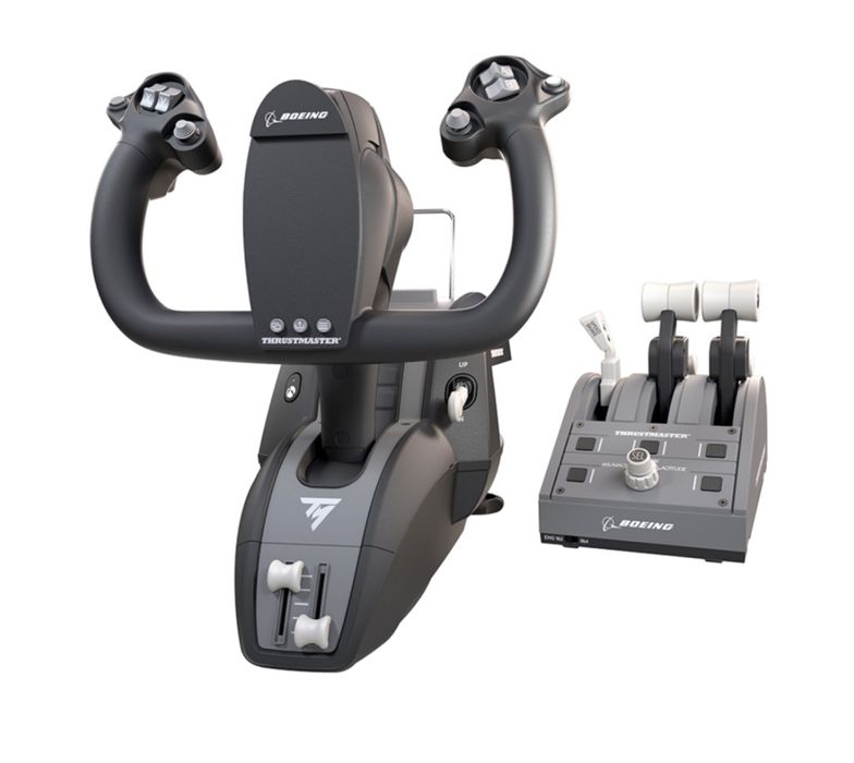 Joystick TCA Yoke Pack Boeing Edition
