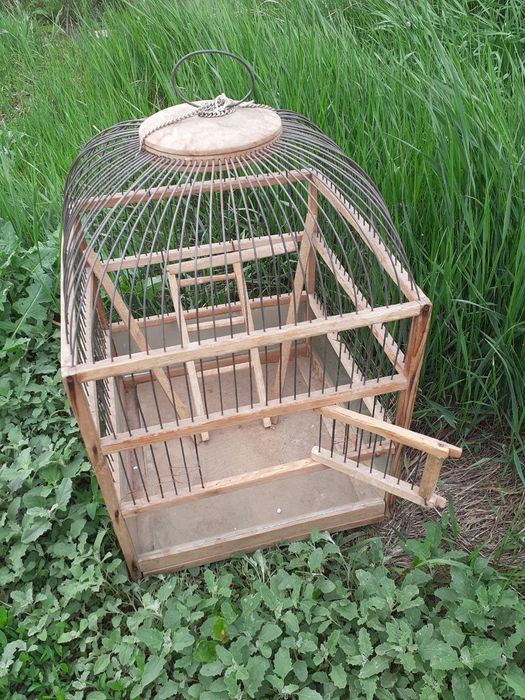 Просторная, безопасная и удобная клетка для птиц