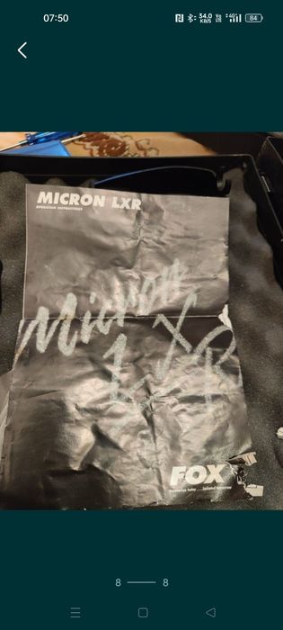 Avertizoare fox micron lxr + swingere