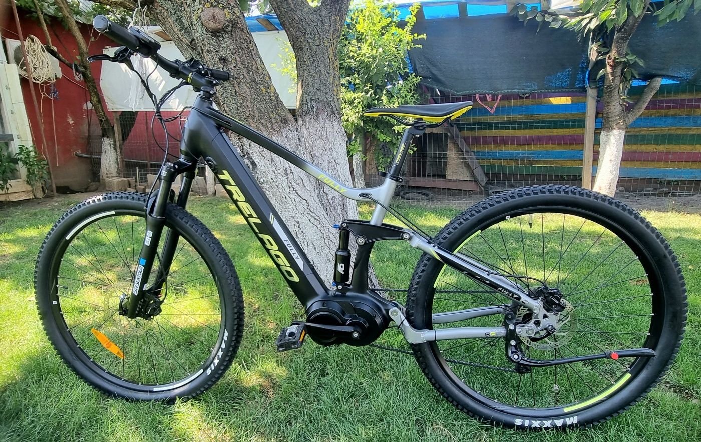 Bicicleta electrica full suspension