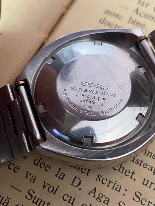 Ceas Bărbătesc Vintage Automatic Seiko Bullhead 6138-0040 Japan