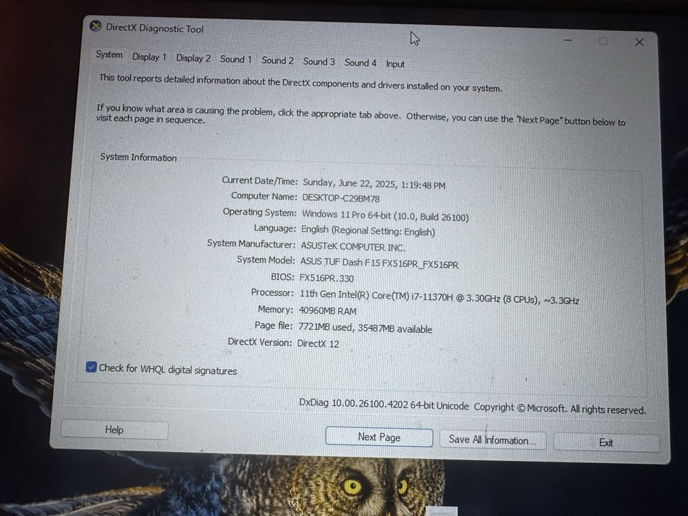 Laptop Gaming ASUS TUF Dash F15